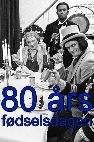 Póster de 80 års fødselsdagen