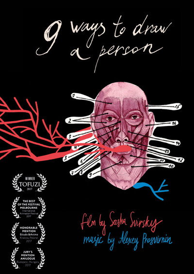Póster de 9 ways to draw a person
