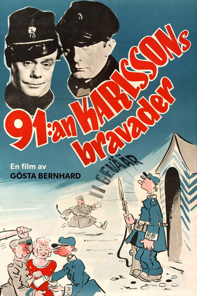 Póster de 91:an Karlssons bravader