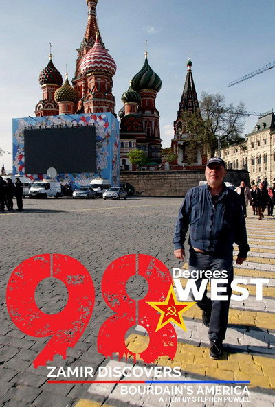 Póster de 98 Degrees West -Zamir Discovers Bourdain's America
