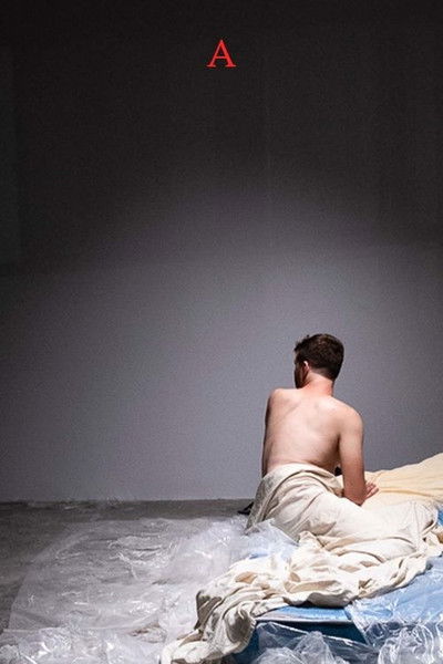 Póster de A - A few fragments from the story of a lonely young man looking for love