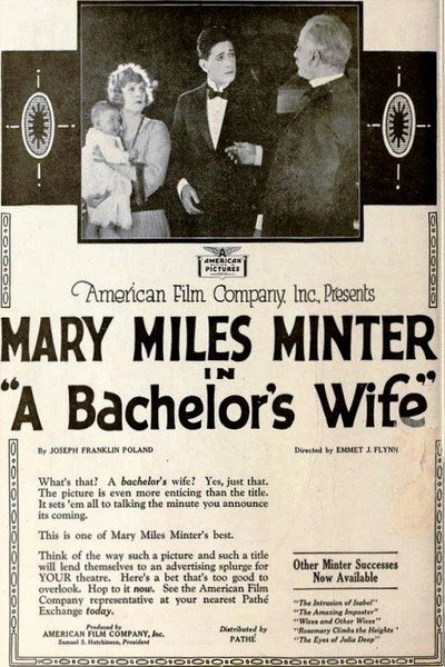 Póster de A Bachelor's Wife