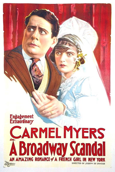 Póster de A Broadway Scandal