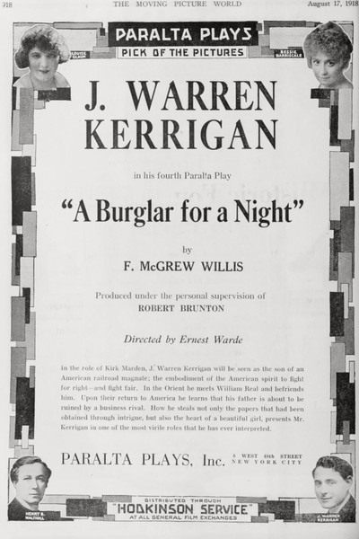 Póster de A Burglar for a Night