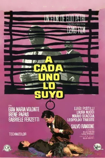 Póster de A cada uno lo suyo