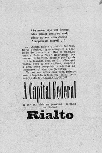 Póster de A Capital Federal