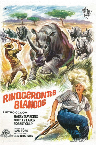 Póster de A caza del rinoceronte
