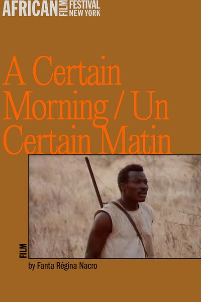 Póster de A Certain Morning