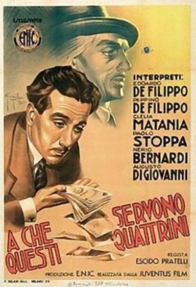 Póster de A che servono questi quattrini?