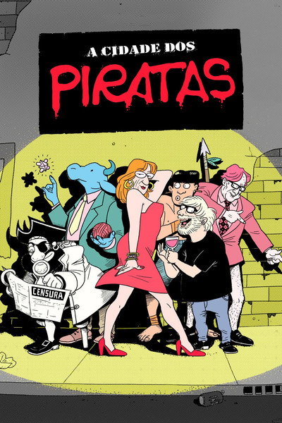 Póster de A Cidade dos Piratas