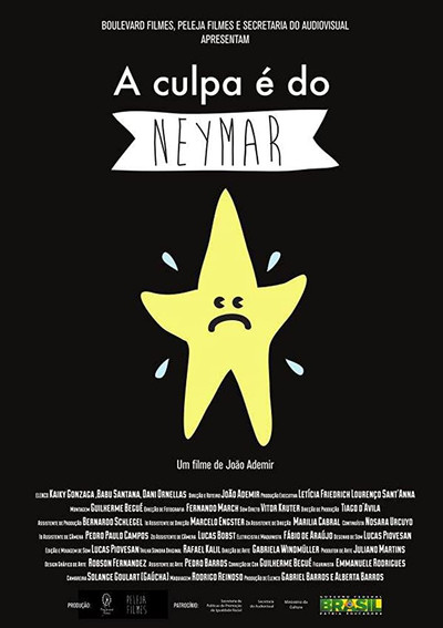 Póster de A Culpa é do Neymar