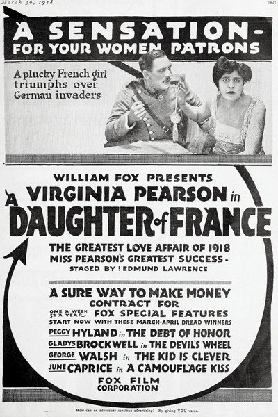 Póster de A Daughter of France
