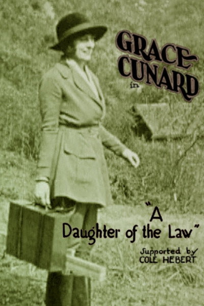 Póster de A Daughter of 'the Law'