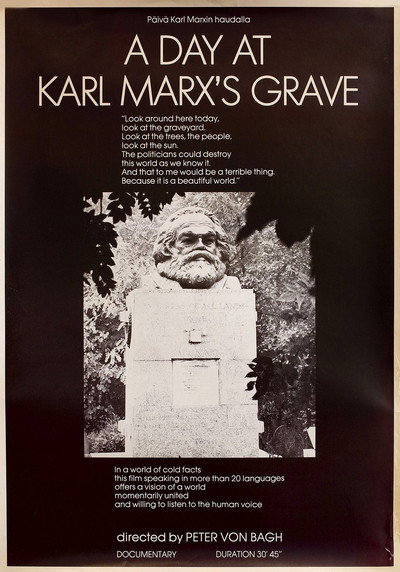 Póster de A Day at the Grave of Karl Marx