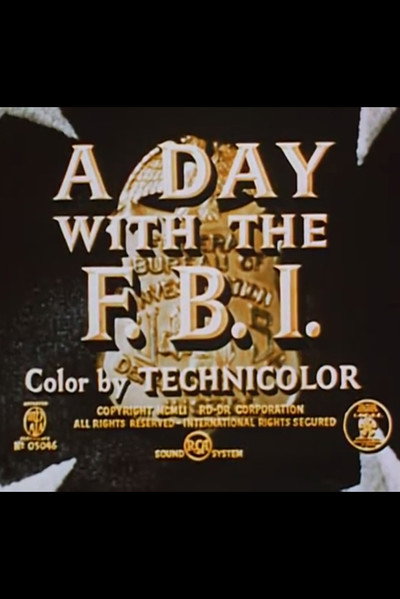 Póster de A Day with the F.B.I.