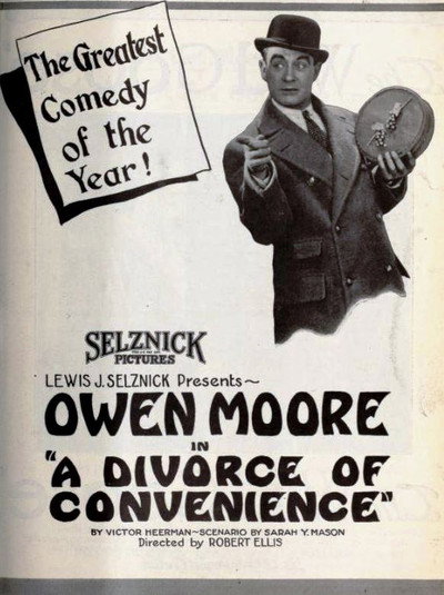 Póster de A Divorce of Convenience