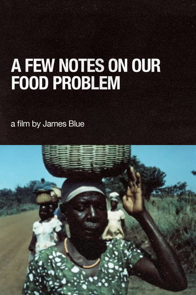 Póster de A Few Notes on Our Food Problem