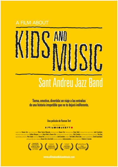 Póster de A Film About Kids and Music. Sant Andreu Jazz Band