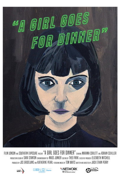 Póster de A Girl Goes for Dinner