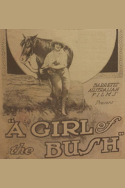 Póster de A Girl of the Bush
