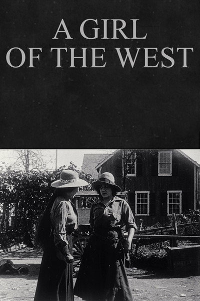Póster de A Girl of the West