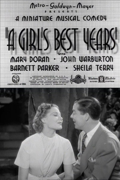 Póster de A Girl's Best Years