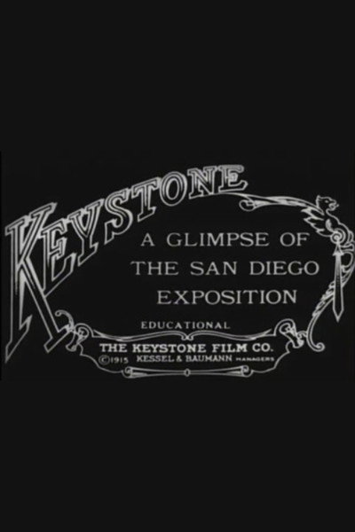 Póster de A Glimpse of the San Diego Exposition