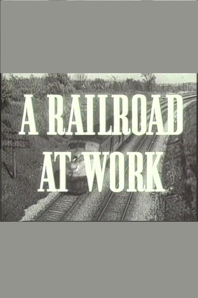 Póster de A Great Railroad at Work