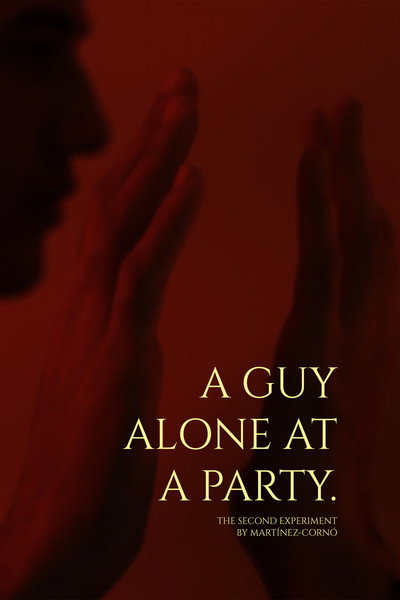 Póster de A guy alone at a party.