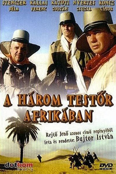 Póster de A három testör Afrikában