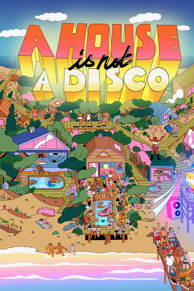 Póster de A House Is Not a Disco