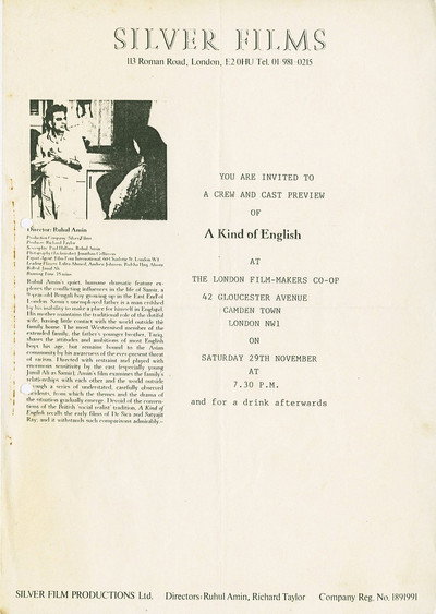 Póster de A Kind of English