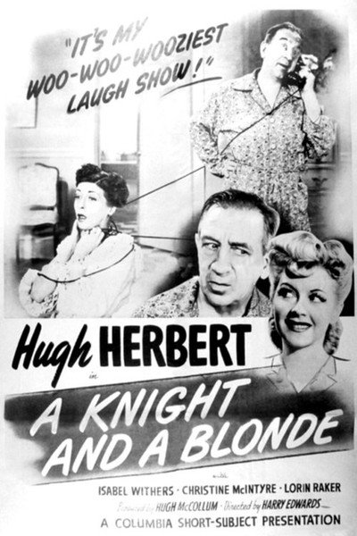 Póster de A Knight and a Blonde