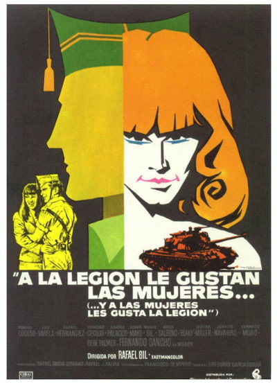 Póster de A la legión le gustan las mujeres... (y a las mujeres les gusta la legión)