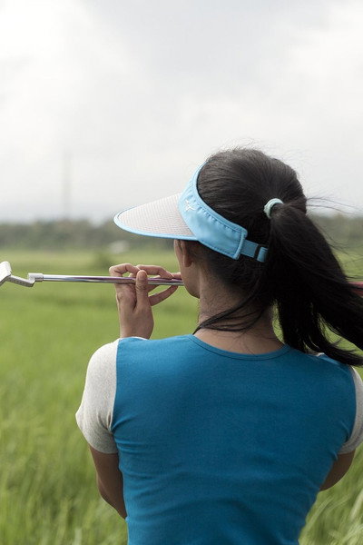 Póster de A Lady Caddy Who Never Saw a Hole in One