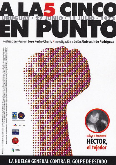 Póster de A las cinco en punto