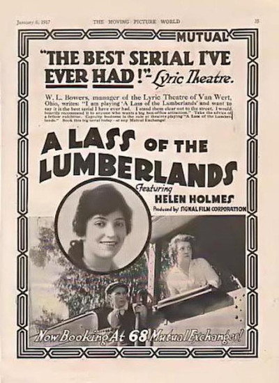 Póster de A Lass of the Lumberlands