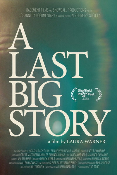 Póster de A Last Big Story