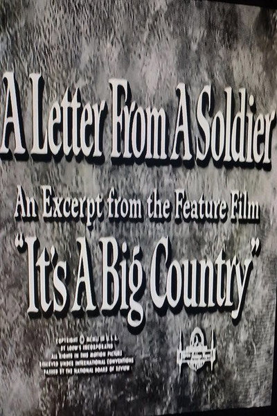 Póster de A Letter from a Soldier