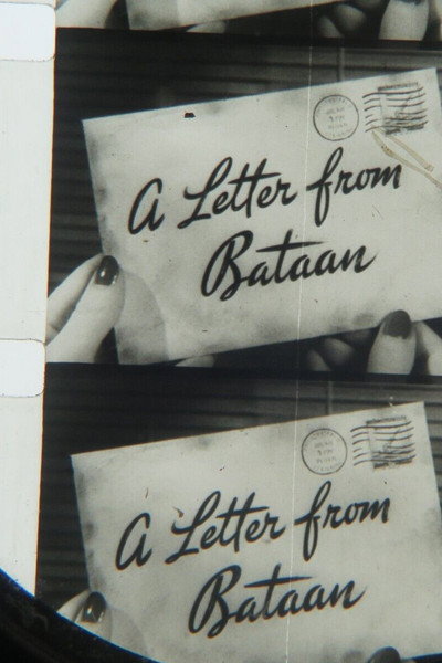Póster de A Letter from Bataan