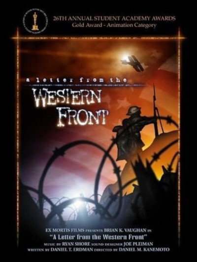 Póster de A Letter from the Western Front