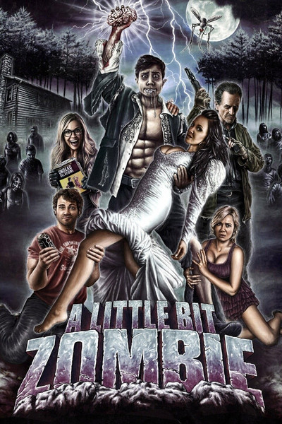 Póster de A little bit zombie