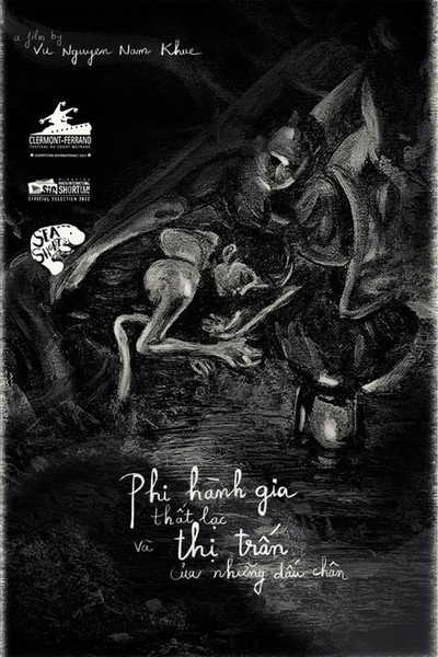 Póster de A Lost Astronaut and a City of Footprints