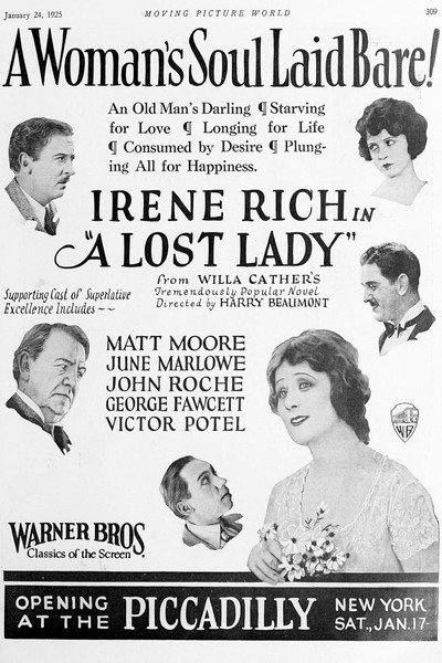 Póster de A Lost Lady