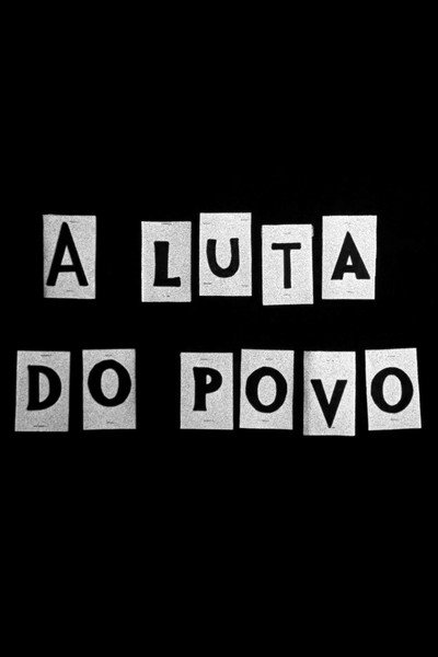 Póster de A Luta do Povo - Alfabetização em Santa Catarina