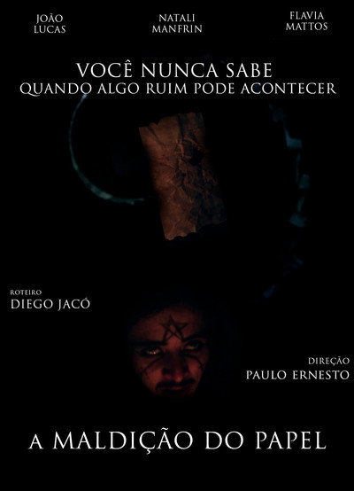Póster de A Maldição do Papel