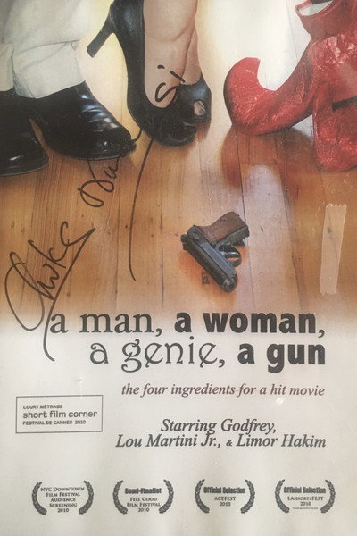 Póster de A Man, a Woman, a Genie, a Gun