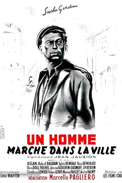 Póster de A Man Walks in the City