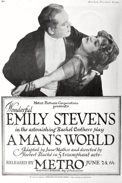 Póster de A Man's World