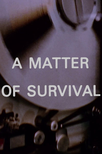 Póster de A Matter of Survival